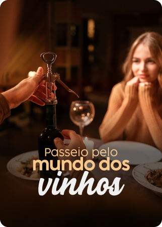 Passeio pelo mundo dos vinhos